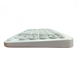 Бездротова клавіатура mini та миша keyboard 5263 + приймач Біла - мініатюра 3
