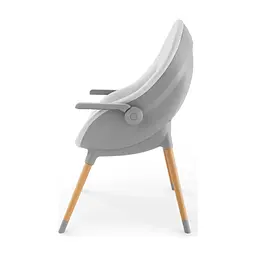 Стілець для годування Kinderkraft 2 в 1 Fini Up Grey (5902533930111) - мініатюра 4