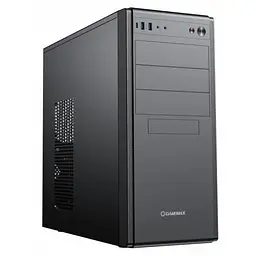 Корпус GameMax MT816-2U3-TYC чорний, без БЖ, Mid Tower, ATX / Micro ATX / Mini ITX, 2xUSB 3.0, Type-C, 420x185x464 мм, 0.6 мм