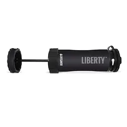 Портативна пляшка для очищення води LifeSaver Liberty Black 0.4l (99-00014021) - мініатюра 3