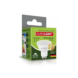 Лампочка Eurolamp LED SMD MR16 11W GU10 4000K 220V (LED-SMD-11104(P)) - мініатюра 3