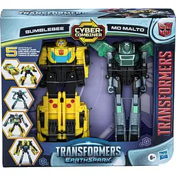 Набір іграшкових трансформерів Hasbro Transformers Earth Spark Cyber-Combiner 2 (F8439) - мініатюра 9