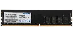Оперативна пам'ять Patriot 8GB DDR4 2400MHz (PSD48G240081) Б/В