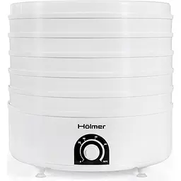 Сушарка овочів та фруктів Holmer HFD-51W 520W White - мініатюра 2