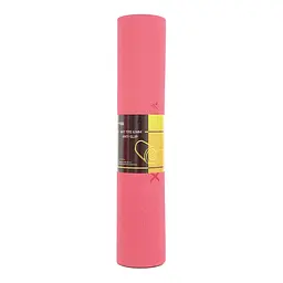 Килимок спортивний Cornix TPE 183 x 61 x 0.6 см для йоги та фітнесу XR-0006 Red/Black
