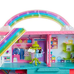 Ігровий набір Polly Pocket Sweet Adventures Rainbow Веселковий торгівельний центр (HHX78) - мініатюра 7