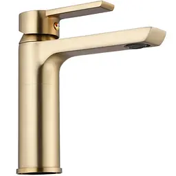 Змішувач для умивальника Rea Argus gold brushed (REA-B6410) - мініатюра 3