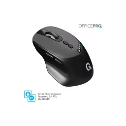 Мишка OfficePro M520B Wireless/Bluetooth Black (M520B) - мініатюра 11