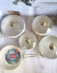 Набір посуду O.M.S. Collection 3024-IND Ivory - мініатюра 4