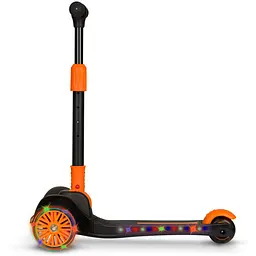 Самокат Lionelo Timmy Orange Black, чорно-помаранчевий (LOE-TIMMY ORANGE BLACK) - мініатюра 4