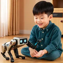 Робот-собака AI Robot на радіокеруванні / Розумний акумуляторний робот-собака - мініатюра 2