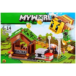 Конструктор Minecraft, LB1133, 219 деталей, 32x22x5 см, (В асортименті) - мініатюра 2