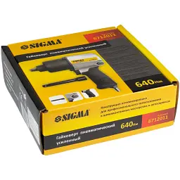 Гайковерт Sigma 1/2" посилений 640 Нм (6712011) - мініатюра 6