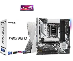 Материнська плата ASRock B760M Pro RS LGA 1700 (B760M PRO RS) Б/В