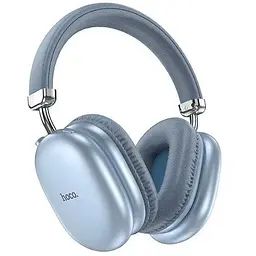 Бездротові накладні навушники Hoco W35 Max Joy, BT5.3, AUX, TF, 800mAh, 90h, headphones, Sky Blue