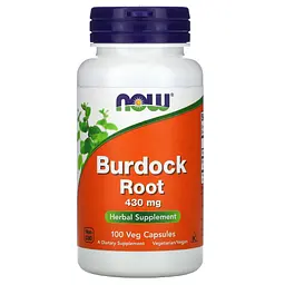 Корінь Лопуха Burdock Root 430 мг - 100 вег. капсул