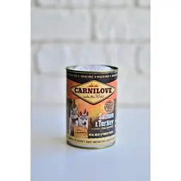 Вологий корм для цуценят Carnilove Salmon & Turkey 400 г (лосось та індичка) - мініатюра 6