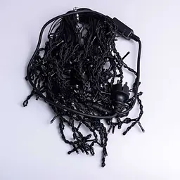 Гірлянда GarlandoPro Бахрома вулична 200 LED 12 м чорна, мультиколор (12MBML) - мініатюра 11
