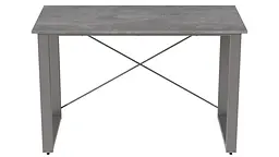 Письмовий стіл Ferrum-decor Драйв 750x1400x700 Сірий метал ДСП Бетон 32 мм (FRD-103414) - мініатюра 5