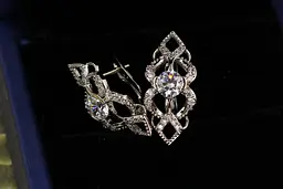 Сережки Xuping Jewelry готика 2,2 см сріблясті - мініатюра 2