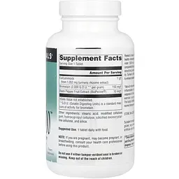 Куркума Source Naturals Turmeric 1000 мг 120 таблеток - мініатюра 2