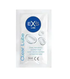 Лубрикант EXS Clear Lube на водній основі, 5 мл