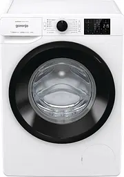 Пральна машина Gorenje фронтальна 8 кг 1400 A+++ 55 см дисплей пара інвертор білий - мініатюра 4