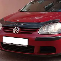 Дефлектор капота мухобійка Volkswagen Golf V 2003-2010 Voron Glass - мініатюра 5