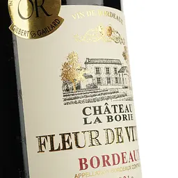 Вино Chateau la Borie Fleur de Vitrac 2021 AOP Bordeaux червоне сухе 0.75 л - мініатюра 3