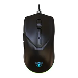 Дротова миша Jedel GM700 ігрова з RGB підсвічуванням чорний