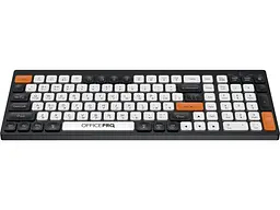 Клавіатура OfficePro SK985 Black/White (SK985BO) - мініатюра 2