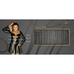 Сукня Noir Handmade F300 Solace lace up corset Mini dress - S - мініатюра 9