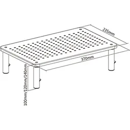 Підставка для монітора Gembird MS-TABLE-01 [134116] - мініатюра 3