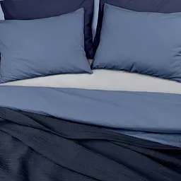 Плед-покривало Cosas Knitted Braid Navy косичка 75х95 см (Blanket_65-1Navy_KnittedBraid_75x95) - мініатюра 2