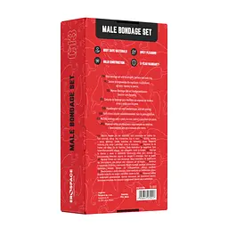 Набір БДСМ - Erospace Wild Play Male Bondage Set C13 - мініатюра 9