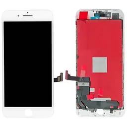 Дисплей iPhone 8 Plus білий, оригінал PRC переклеєне скло, LG