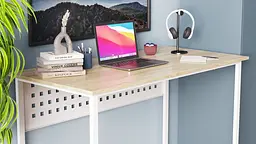 Комп'ютерний стіл Ferrum-decor Майк 75x120x70 білий ДСП Дуб Сонома 16мм (FRD-101338) - мініатюра 4