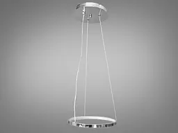 Люстра стельова LED Diasha MD9079-300HR, 26W, 3000K, хром, сучасний стиль для передпокою - мініатюра 2