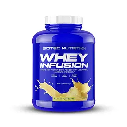 Сироватковий протеїн Scitec Nutrition Whey Infusion, 2 кг - Банан