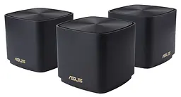 Система WiFi-Mesh ZenWiFi XD4 PLUS AX1800, 1xGE LAN, 1xGE WAN, 3мод, чорний Asus teh0017204 - мініатюра 2