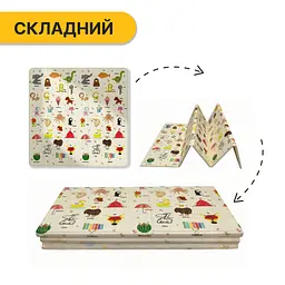Дитячий ігровий килимок LEOBRO 180 x 200 x 1 см (LB-1033) - мініатюра 4