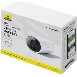 IP-камера для відеоспостереження Baseus Security B1 2K White (S0SV002130) [127590] - мініатюра 5