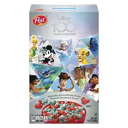 Сухий сніданок Disney100 Fruity Mickey Breakfast Cereal 396g - мініатюра 2