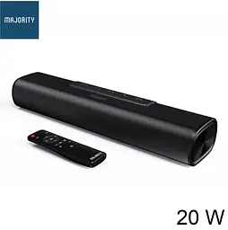 Саундбар домашній кінотеатр Majority 20Вт Saxon HDMI, ARC Bluetooth, USB та AUX - мініатюра 2