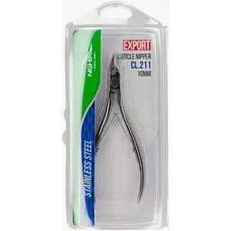 Кусачки для кутикули Nghia Export KD2-1136 професійні дзеркальне шліфування 10 мм