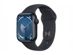 Смарт-годинник Apple Watch Series 9 GPS + Cellular 45mm Midnight Alu. Case w. Midnight S. Band - M/L (MRMD3)