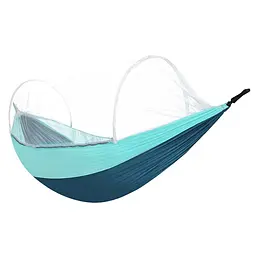 Гамак із антимоскідною сіткою Xiaomi ZaoFeng HW070202 (270 x140 cm) Бірюзовий