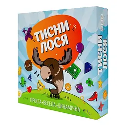 Настільна гра "Даві Лося" українською мовою Fun Games 27,5х27,5х7 см det0015119
