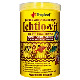 Сухий корм для акваріумних риб Tropical в пластівцях Ichtio-Vit 100 мл для всіх акваріумних риб - мініатюра 2