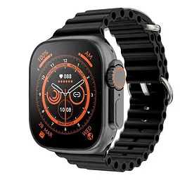 Смарт-годинник T900 Ultra сенсорний black (16072) - мініатюра 2